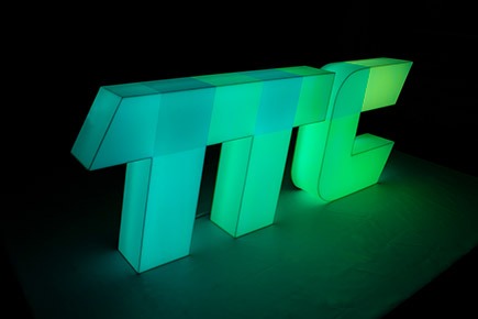 Световые объемные буквы TTC